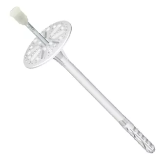 .Tányéros dűbel - fém beütőszöggel 220 mm