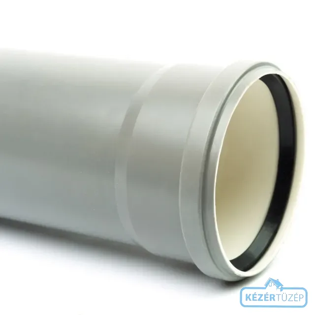 PVC Lefolyócső tokos 110/2m