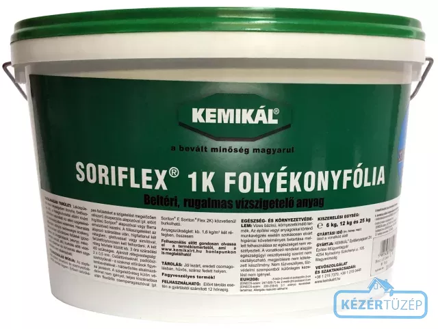 Soriflex 1K folyékony fólia 6kg