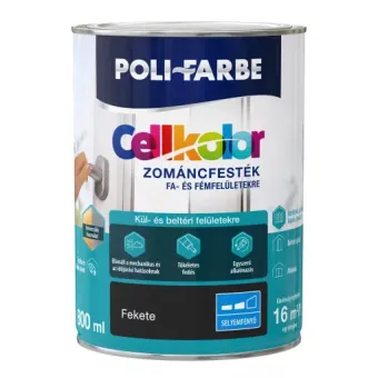 Cellcolor SF Zománc 0,8L-Fekete-szürke