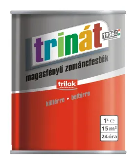 Trinát Magasfényű Zománc 1,00l - szürke