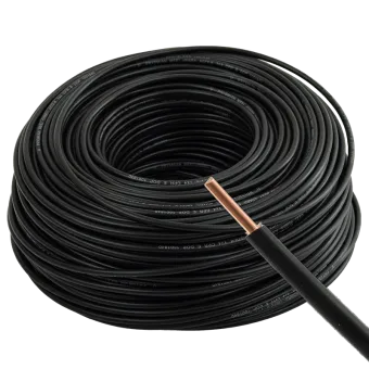 Kábel MCU 1x2,5 /tömör/ FEKETE