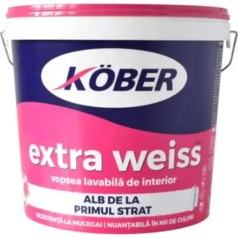 KÖBER beltéri falfesték extra weiss