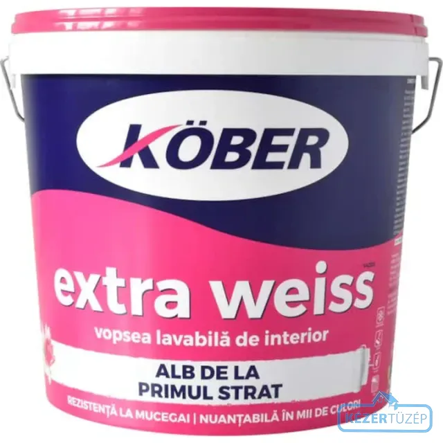 KÖBER beltéri falfesték extra weiss