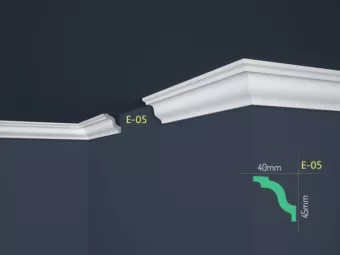 Stukkó beltéri E  5 (E14) E19