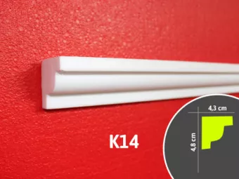 Stukkó kültéri K14 konzol