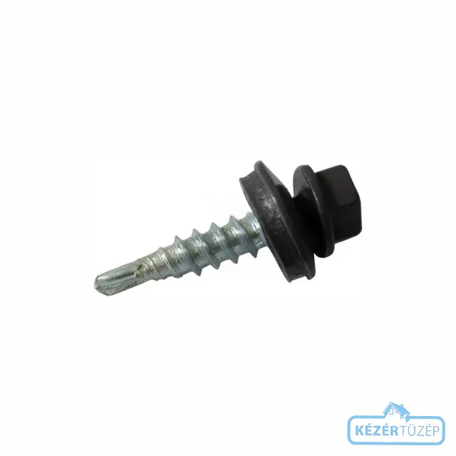 Önmetsző Lindab csavar 4,8x25 RAL9005 FEKETE FÉM