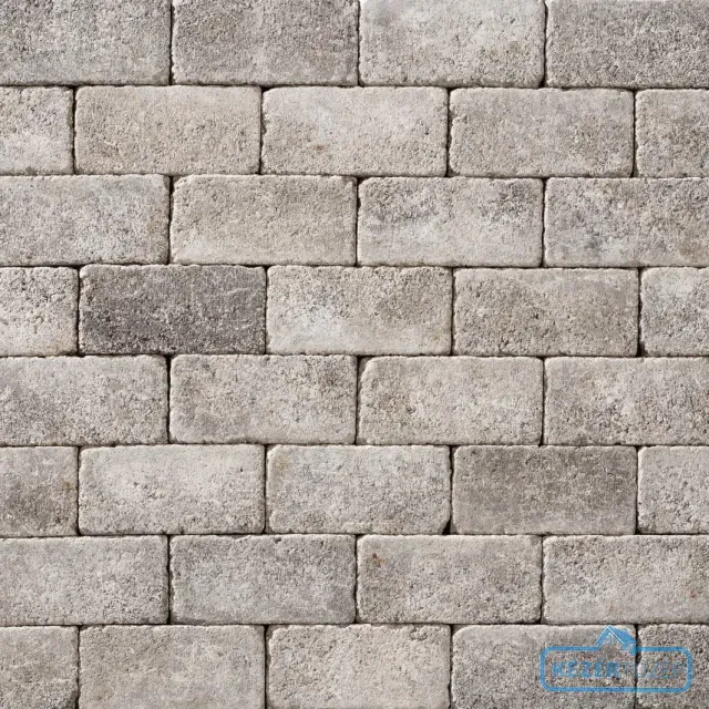 Térkő Patio téglakő carbon (25x12,4x5 cm)