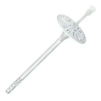 .Tányéros dűbel - fém beütőszeggel 10x260mm