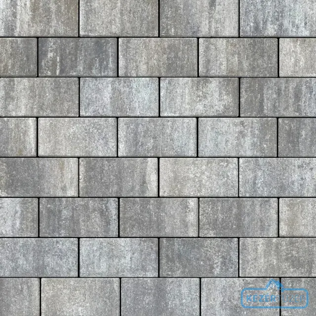 Térkő CITYGO 10/20/4 cm grafit-terra 16,2 m2/rkl