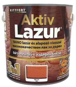 Kittfort aktívlazúr 2,5l-TEAK
