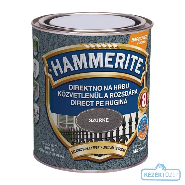 Hammerite kalapácslakk 0,75l - SZÜRKE