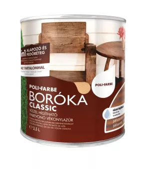 Poli-farbe boróka vizes 2,5l - PALISZANDER