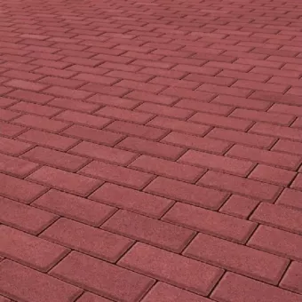Térkő Classic 10x20x4 - vörös 14,04 m2/raklap