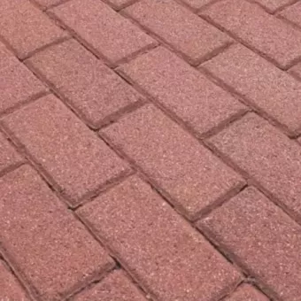 Térkő DOBAU 20*10*6 cm piros (9,6m2/rkl)