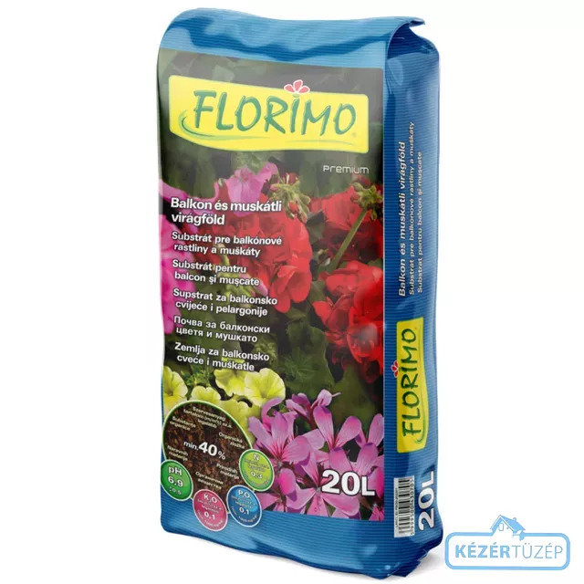 Florimó virágöld balkon-muskátli 50l