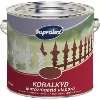 Supralux Koralkyd Vörös 2,50l