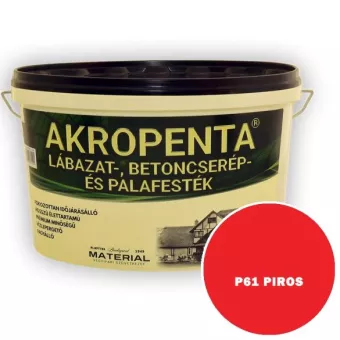 Akropenta 4,0l - élénkvörös      P61