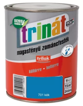 Trinát Magasfényű Zománc 1,00 l - kék 701