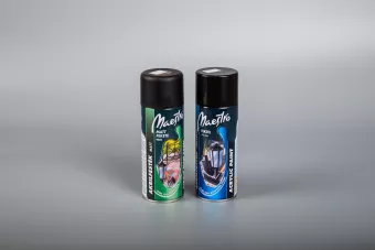 Maestro Zománc spray 400ml (fekete,matt)
